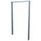 Leaning bracket made of flat steel 80 x12mm | with beam | total width: 750 mm | hot-dip galvanized
